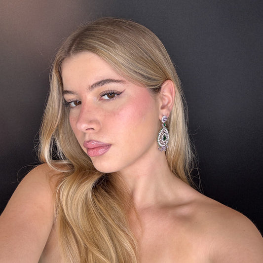 Palestro Milano Orecchini Dama di pietre preziose