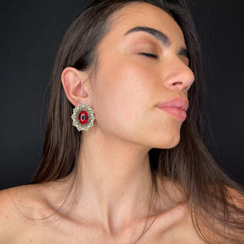 Palestro Milano Orecchini Dama Vintage