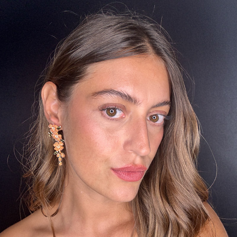 Palestro Milano Orecchini Danza di fiorellini