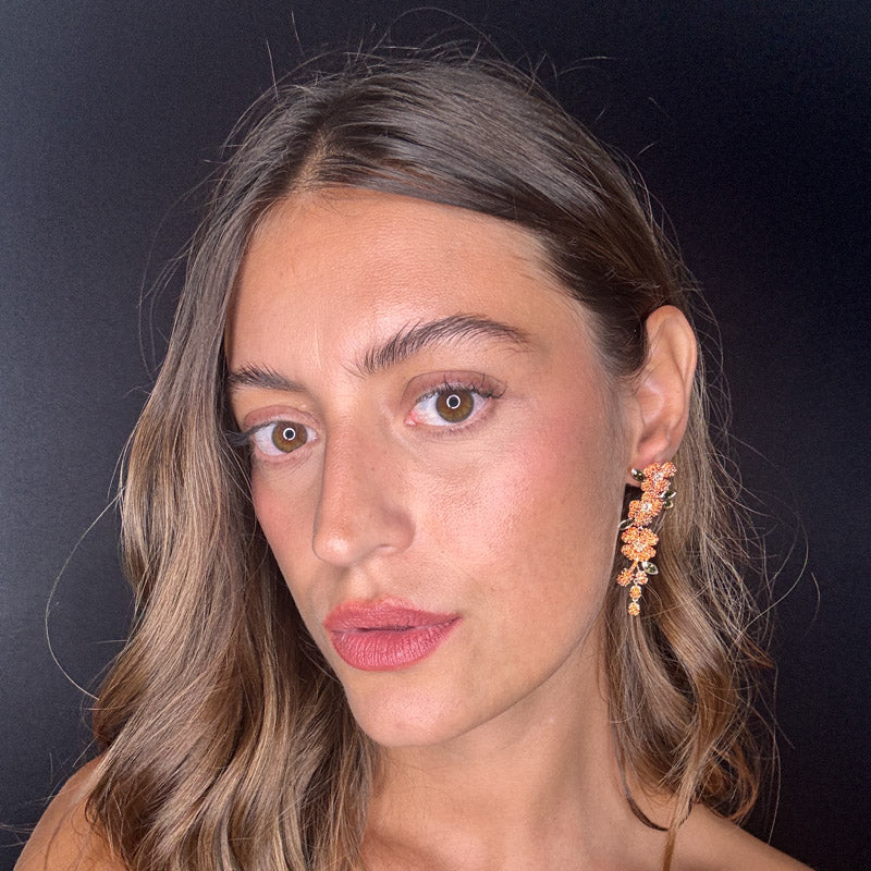 Palestro Milano Orecchini Danza di fiorellini