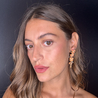 Palestro Milano Orecchini Danza di fiorellini