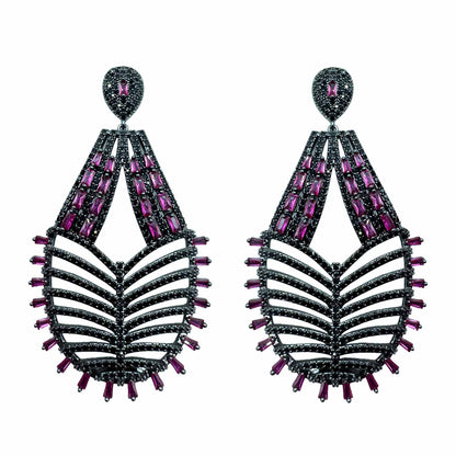 Palestro Milano Orecchini Dark - Pink Sveva