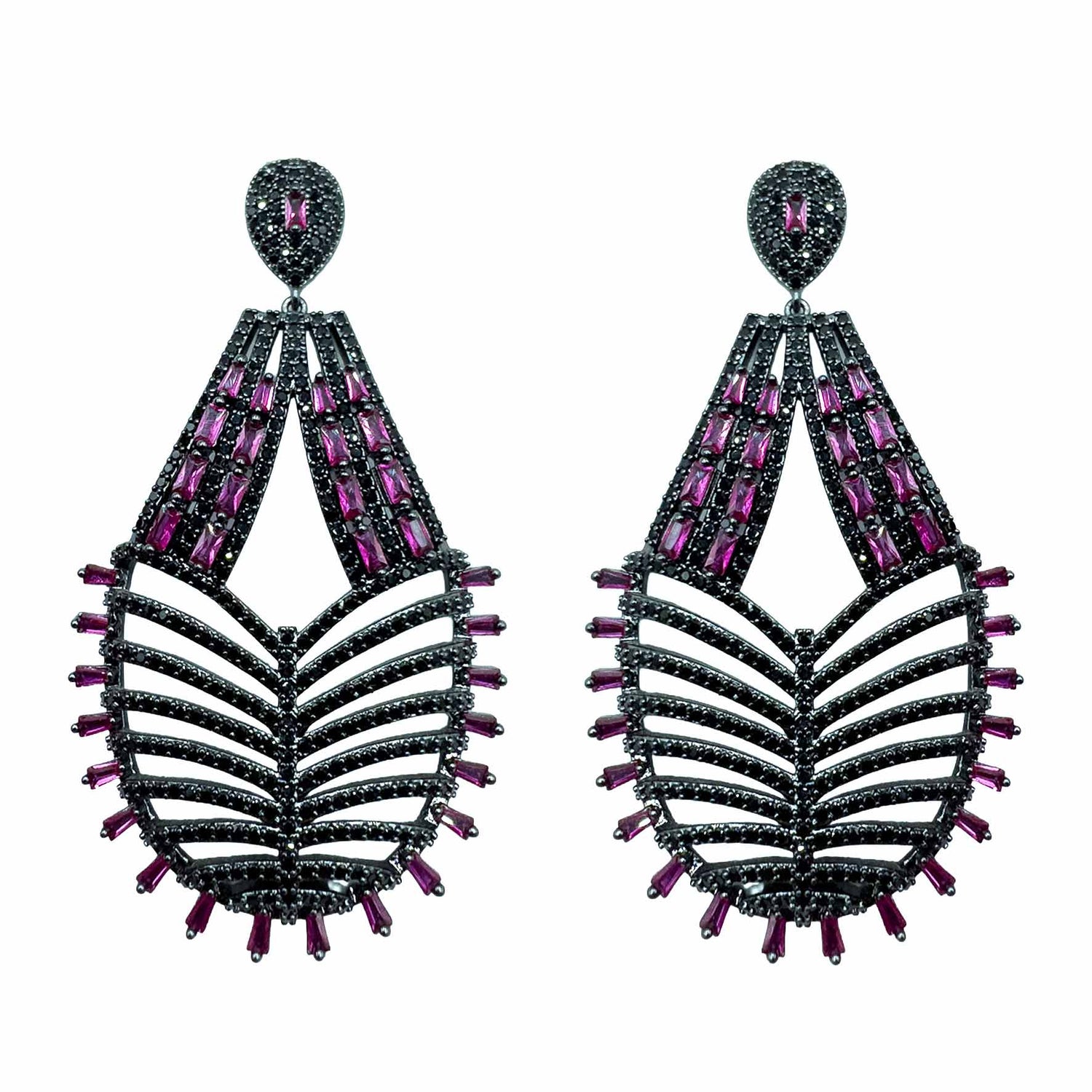 Palestro Milano Orecchini Dark - Pink Sveva