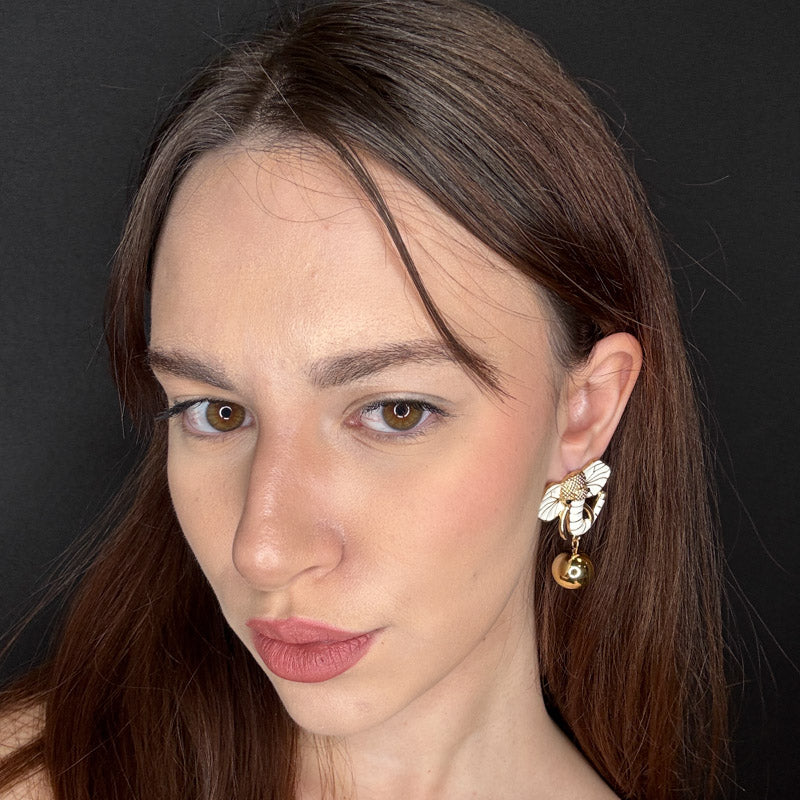 Palestro Milano Orecchini Elefante Gold Plated