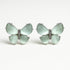 Palestro Milano Orecchini Farfalla bianca Cristallina