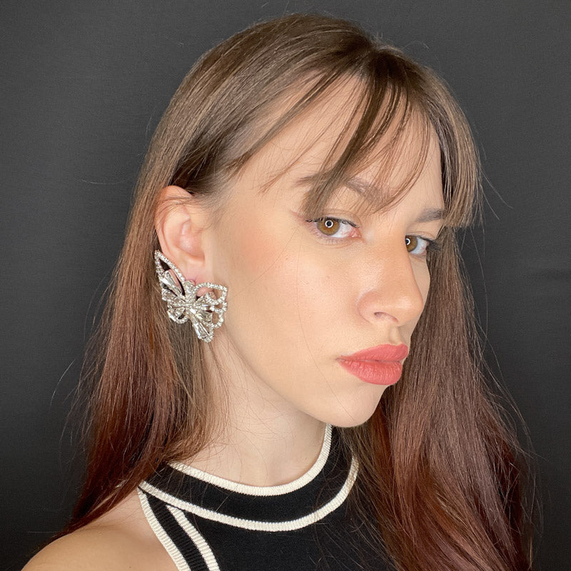 Palestro Milano Orecchini Farfalla Big