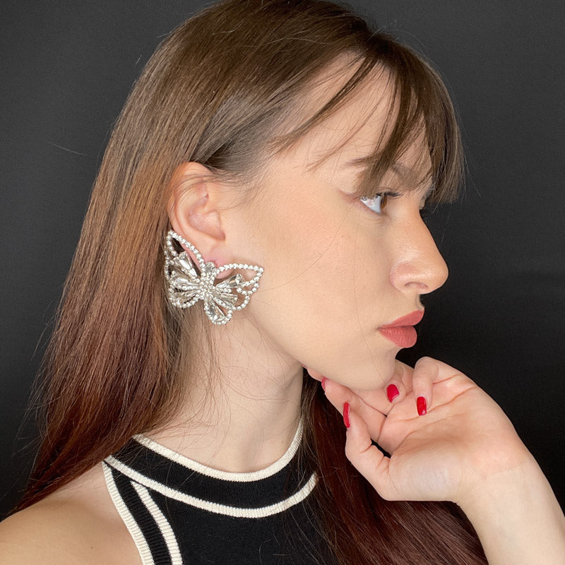 Palestro Milano Orecchini Farfalla Big