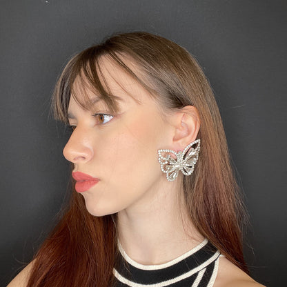 Palestro Milano Orecchini Farfalla Big