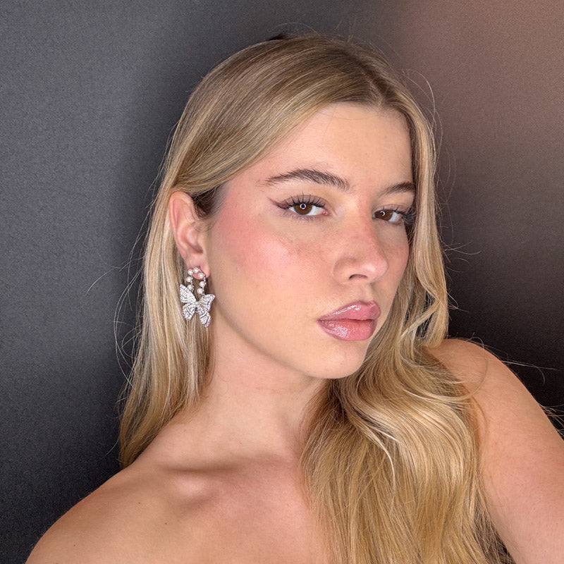 Palestro Milano Orecchini Farfalla Regale