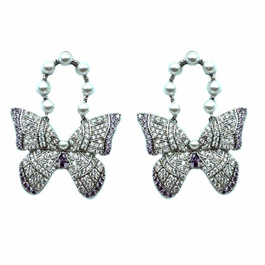 Palestro Milano Orecchini Farfalla Regale