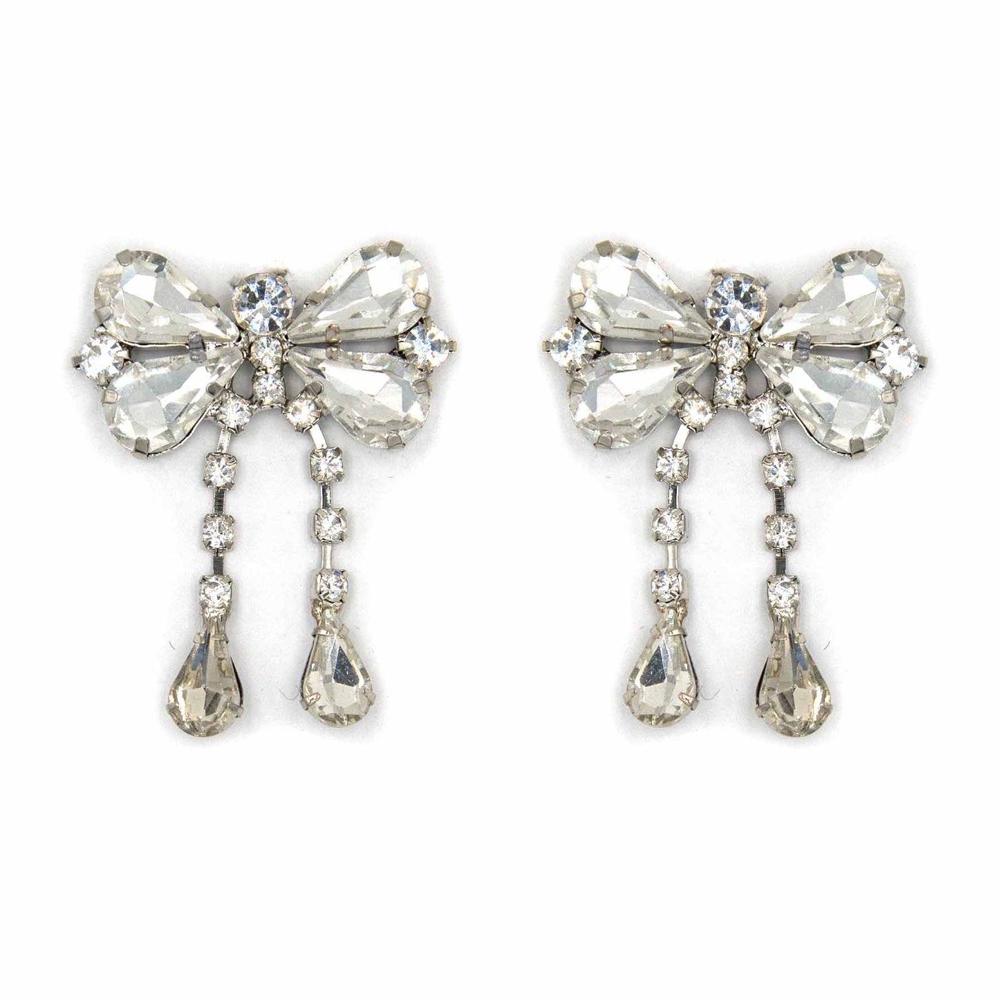 Palestro Milano Orecchini Farfalle Cristalline