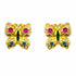 Palestro Milano Orecchini Farfalle gold plated