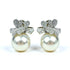 Palestro Milano Orecchini Farfalline silver Perla con Farfalline in volo