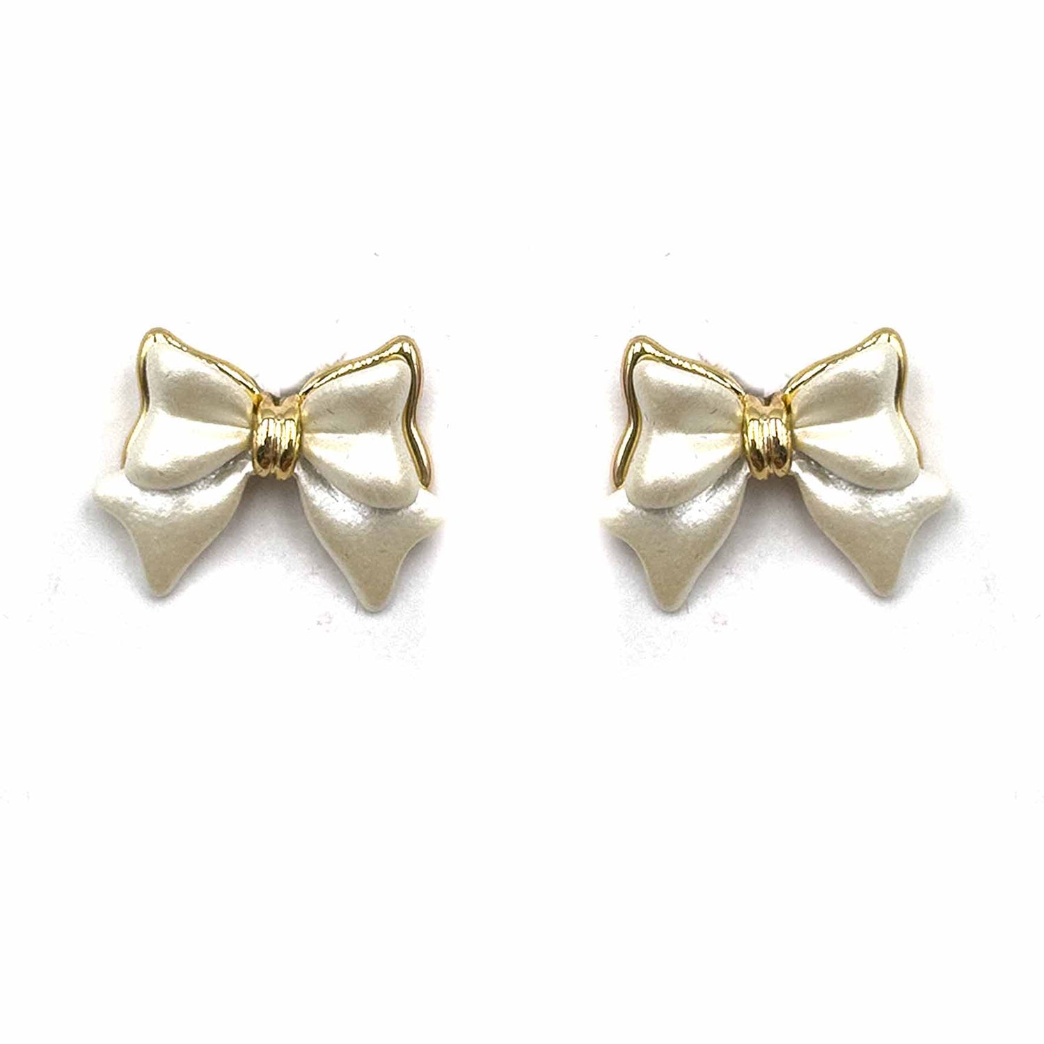 Palestro Milano Orecchini Fiocchetti crema