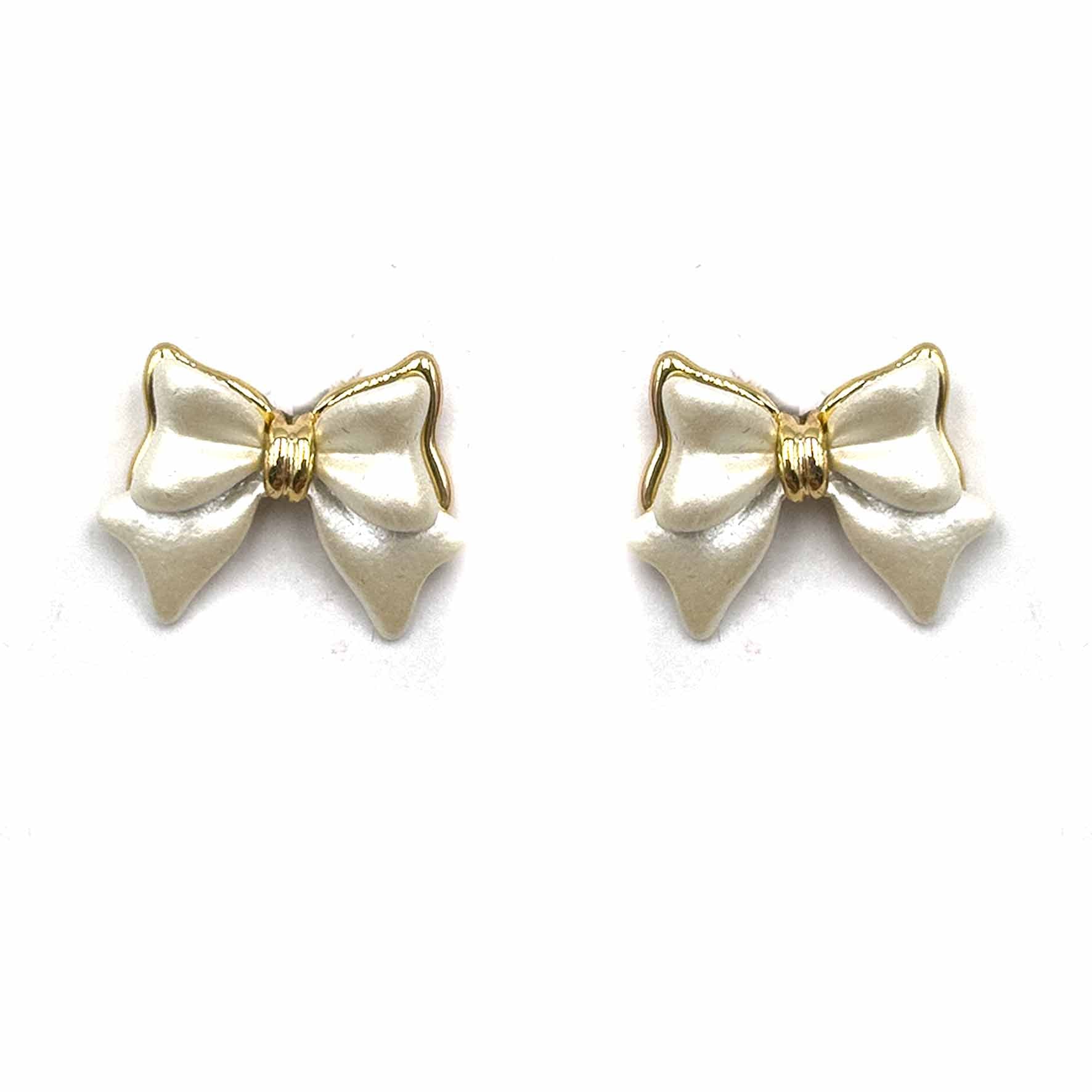 Palestro Milano Orecchini Fiocchetti crema