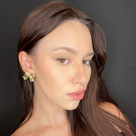 Palestro Milano Orecchini Fiocchetti gold