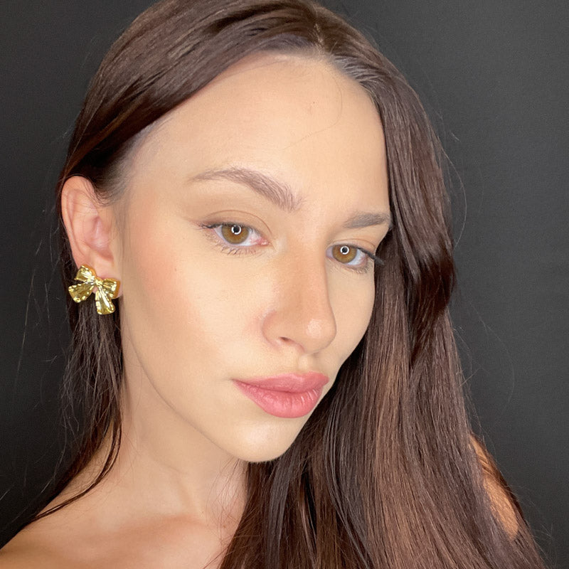 Palestro Milano Orecchini Fiocchetti gold