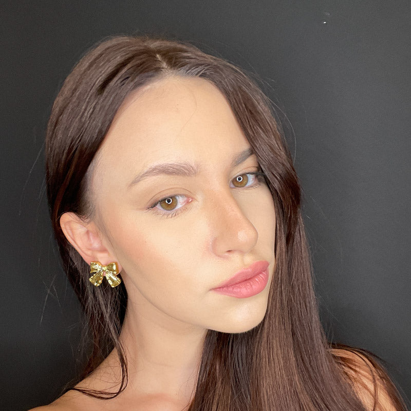 Palestro Milano Orecchini Fiocchetti gold