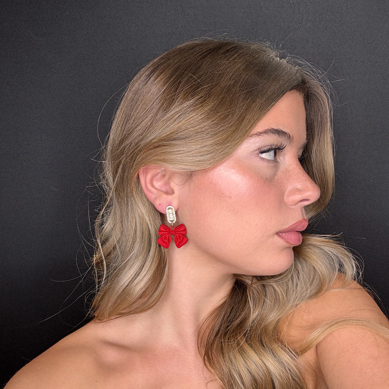 Palestro Milano Orecchini Fiocchetti Luccicosi