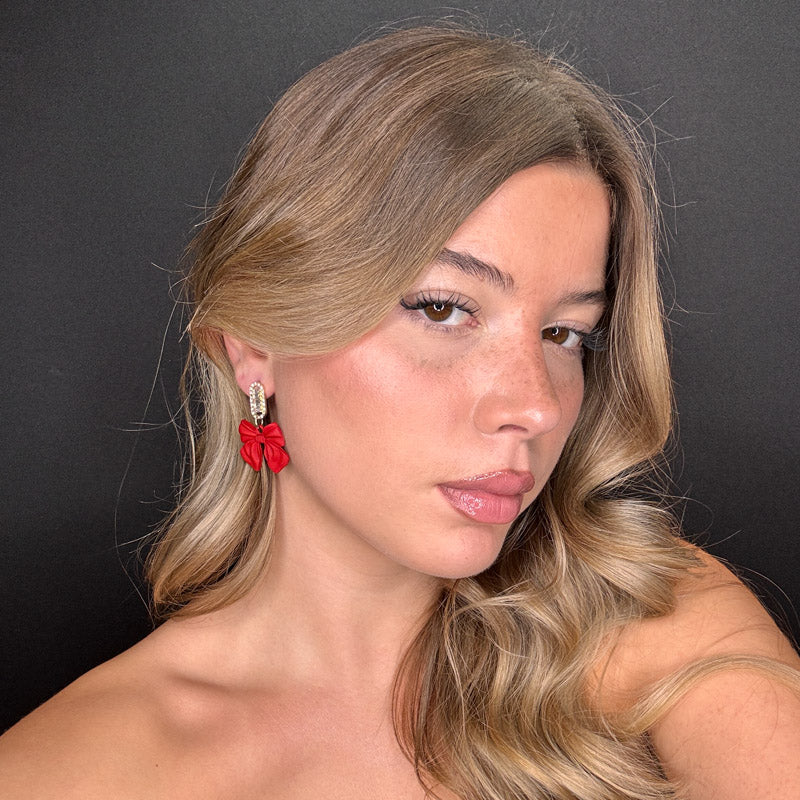 Palestro Milano Orecchini Fiocchetti Luccicosi