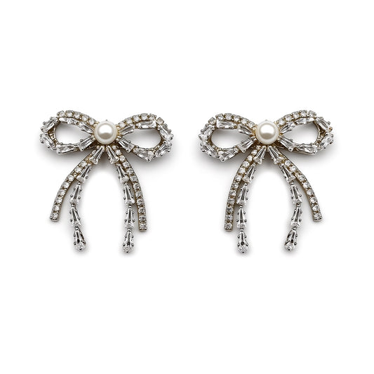 Palestro Milano Orecchini Fiocchetto con perlina