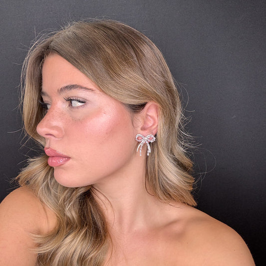 Palestro Milano Orecchini Fiocchetto con perlina