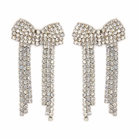 Palestro Milano Orecchini Fiocchetto di Zirconi