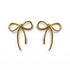 Palestro Milano Orecchini Fiocchi di filo dorato
