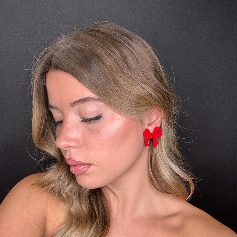 Palestro Milano Orecchini Fiocchi in Velluto