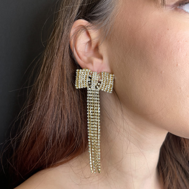 Palestro Milano Orecchini Fiocco a cascata