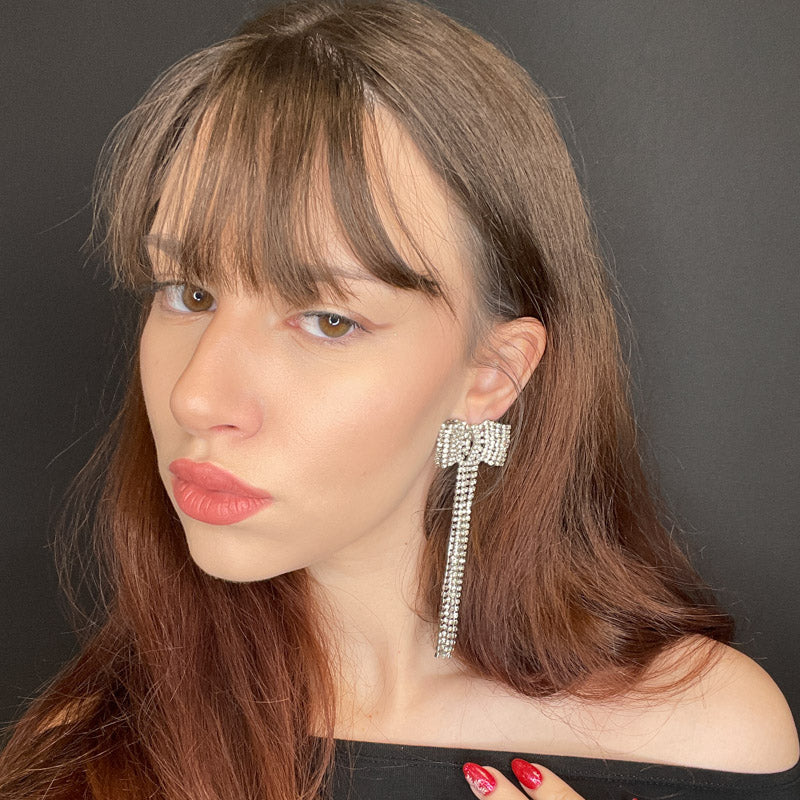 Palestro Milano Orecchini Fiocco a cascata