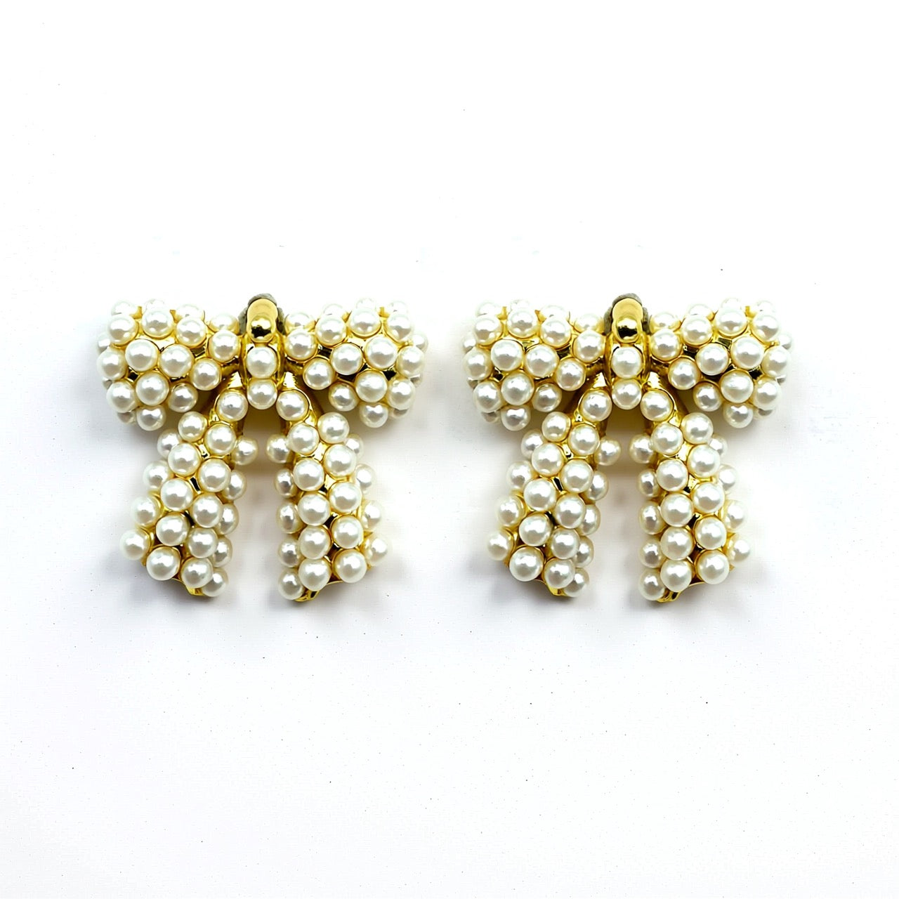 Palestro Milano Orecchini Fiocco di Perline