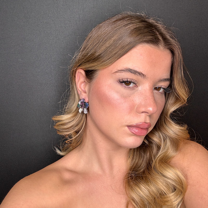 Palestro Milano Orecchini Fior di Gemme