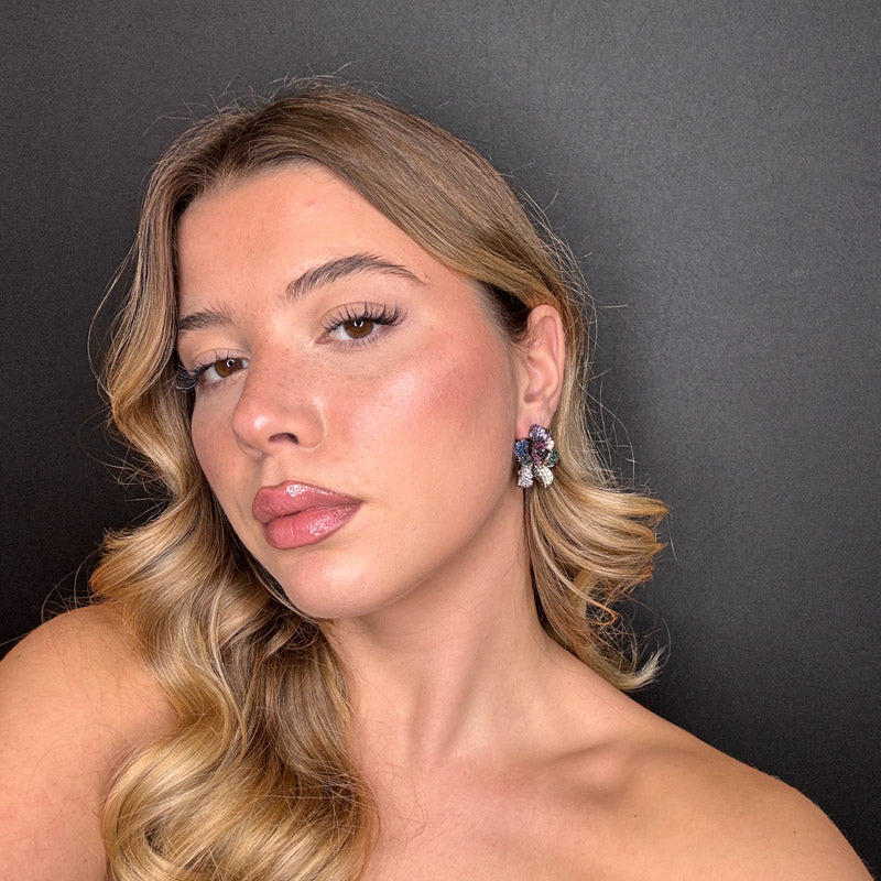 Palestro Milano Orecchini Fior di Gemme