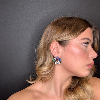 Palestro Milano Orecchini Fior di Gemme