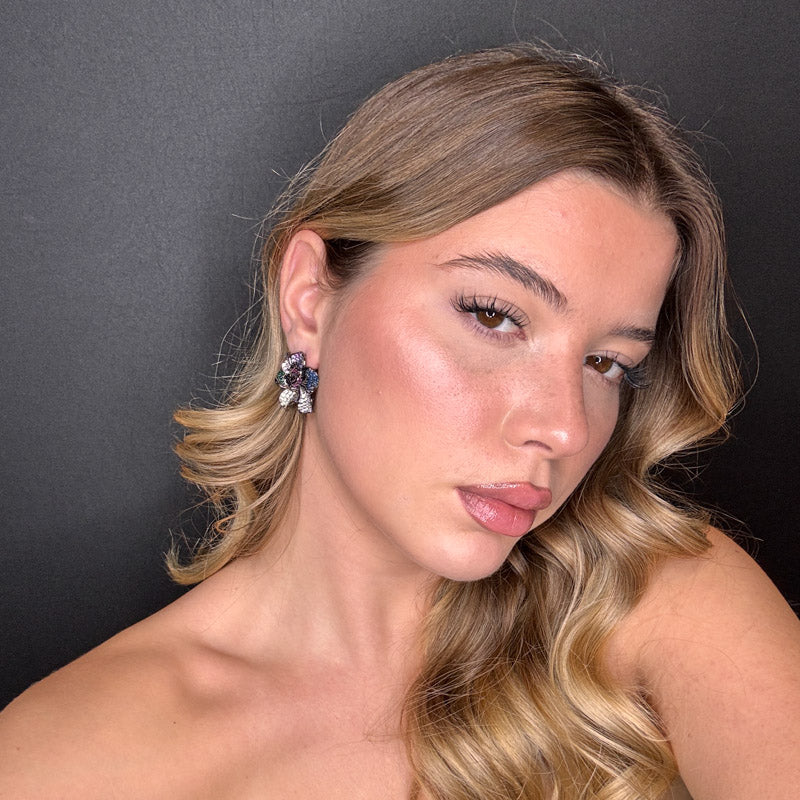 Palestro Milano Orecchini Fior di Gemme