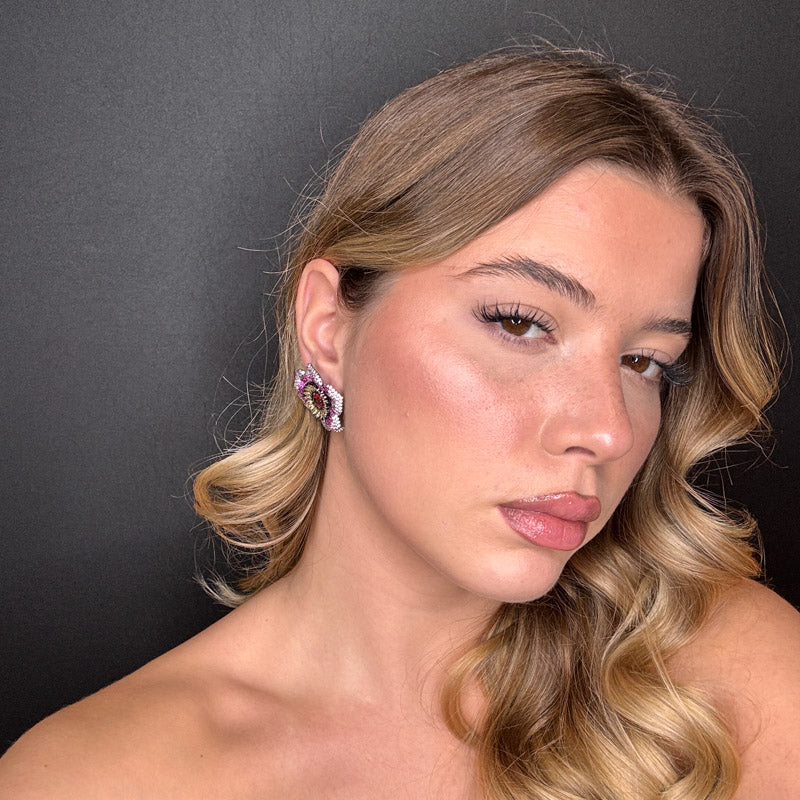 Palestro Milano Orecchini Fiore del desiderio