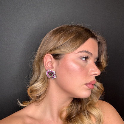 Palestro Milano Orecchini Fiore del desiderio