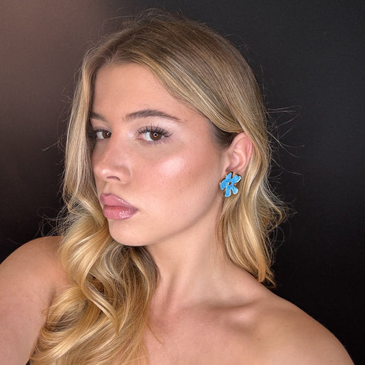 Palestro Milano Orecchini Fiorellini astratti