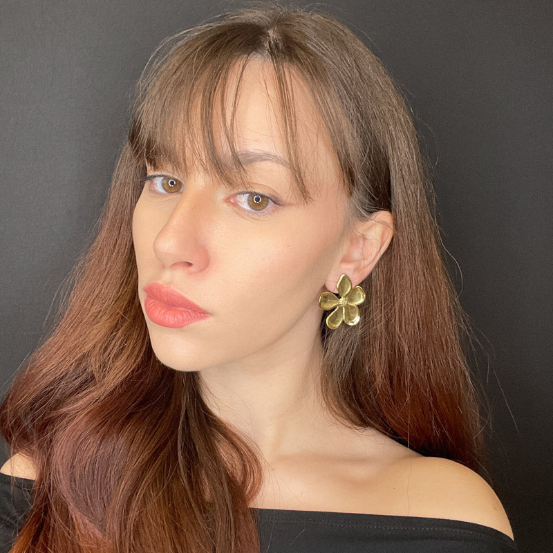 Palestro Milano Orecchini Fiorelloni lucidi