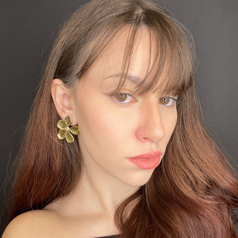 Palestro Milano Orecchini Fiorelloni lucidi