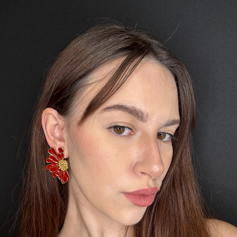 Palestro Milano Orecchini Fiori d'Oro