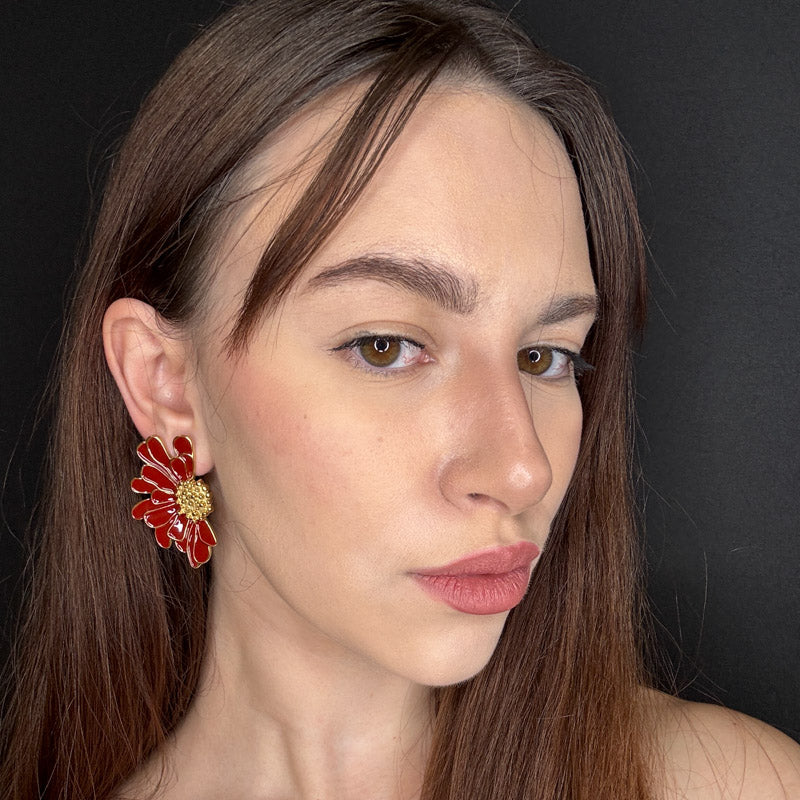 Palestro Milano Orecchini Fiori d'Oro