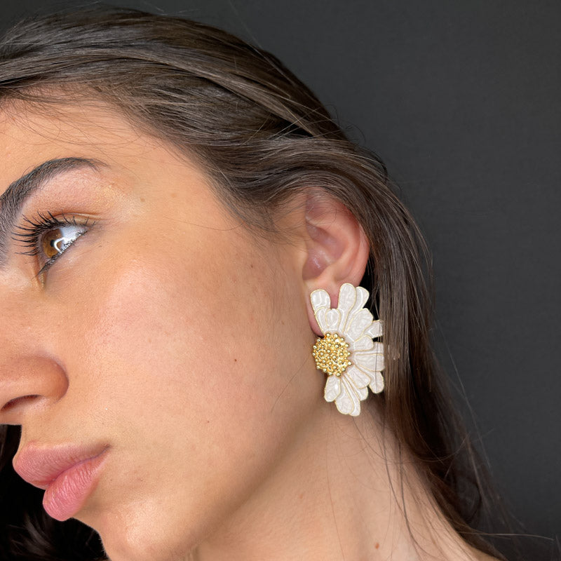 Palestro Milano Orecchini Fiori d'Oro