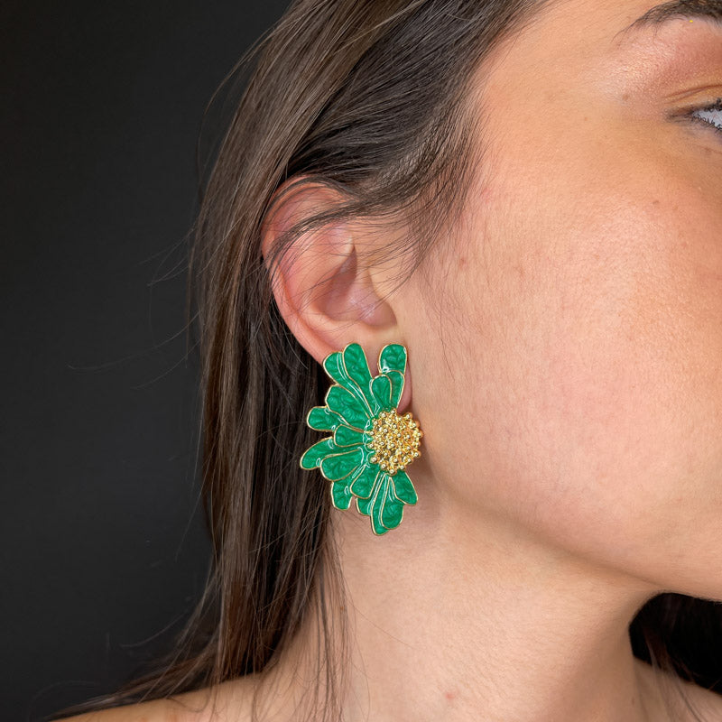 Palestro Milano Orecchini Fiori d'Oro