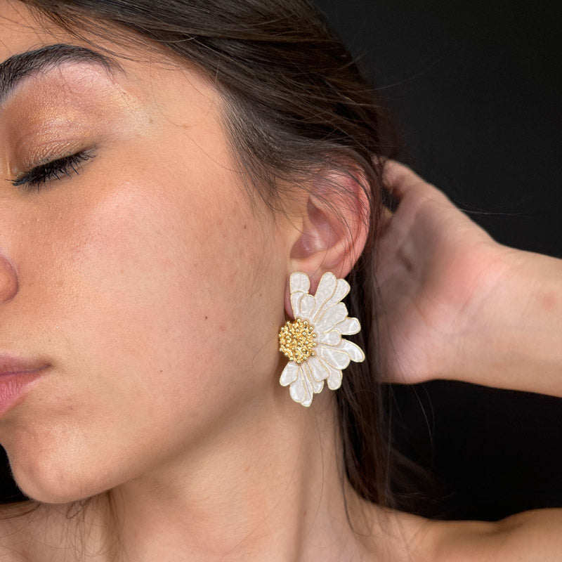 Palestro Milano Orecchini Fiori d'Oro