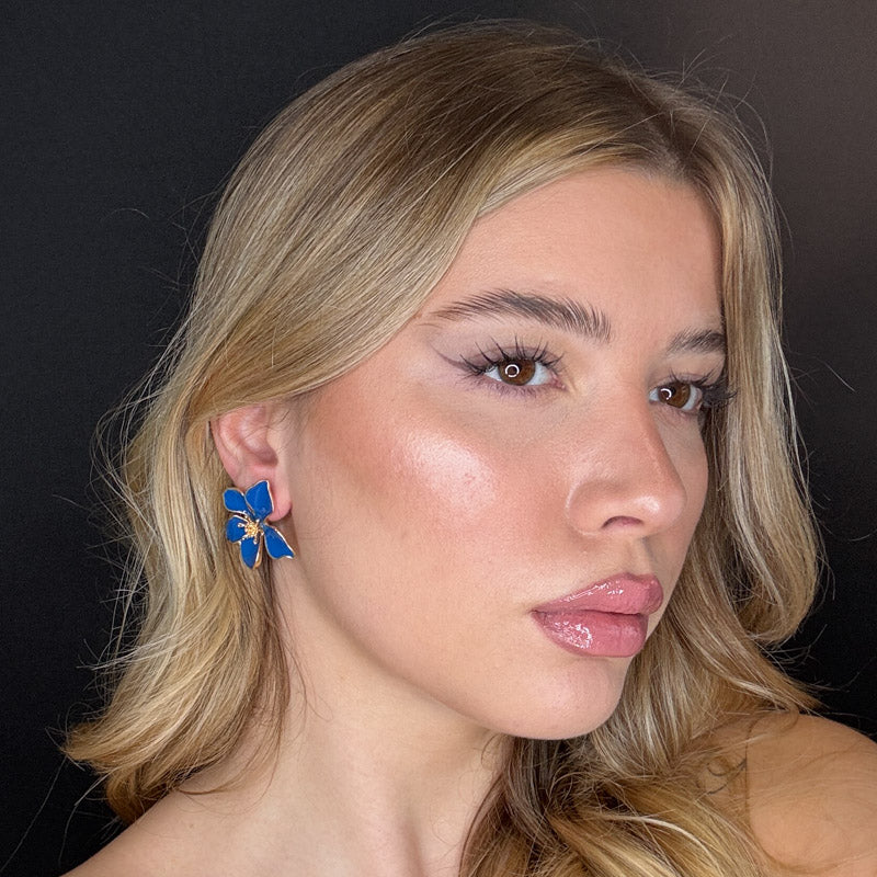 Palestro Milano Orecchini Fiori Tropicali