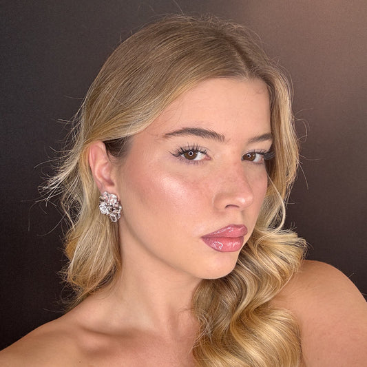 Palestro Milano Orecchini Flora di Vetro