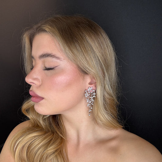 Palestro Milano Orecchini Foglie&Perline