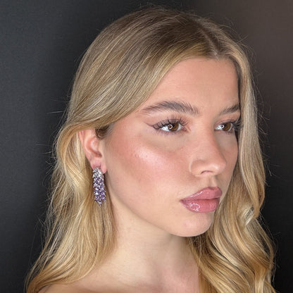 Palestro Milano Orecchini Foglioline sfumate